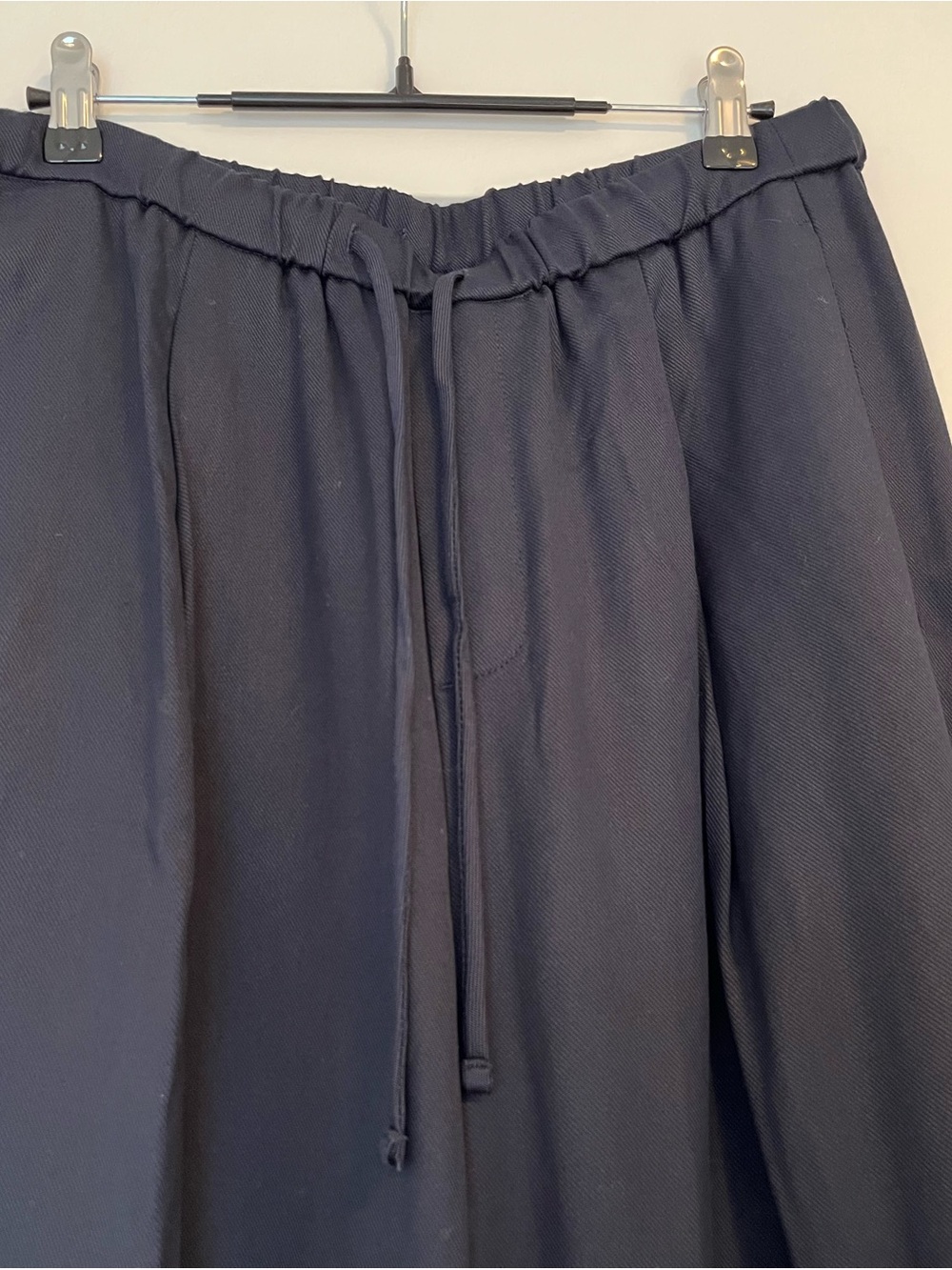 Banana Republic High-Rise Wide-Leg Drapey TENCEL Pull-On Pants